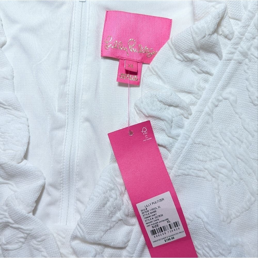 NWT Lilly Pulitzer Tisbury Mini Dress in Resort White - Picture 12 of 16